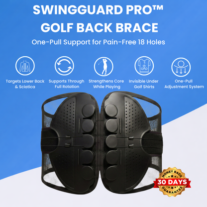 SwingGuard Pro™ - Golf Back Brace for Pain-Free 18 Holes