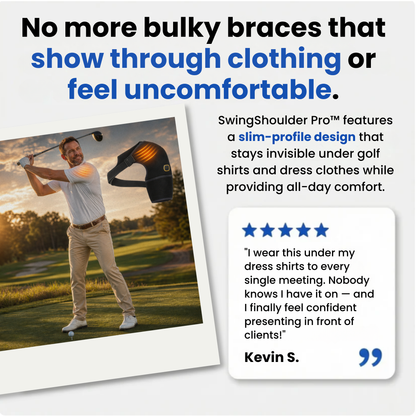 SwingShoulder Pro™ — Golf Shoulder Recovery Wrap