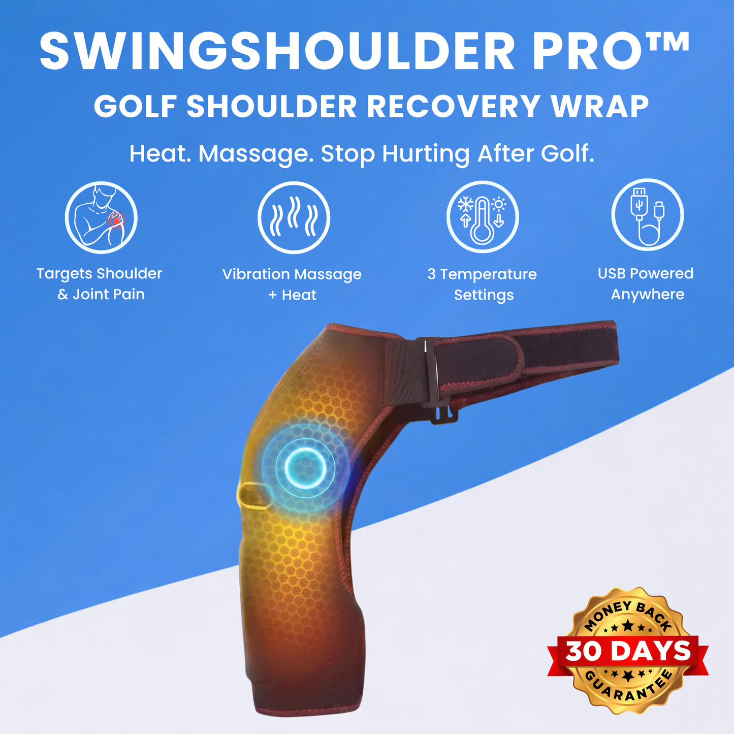 SwingShoulder Pro™ — Golf Shoulder Recovery Wrap