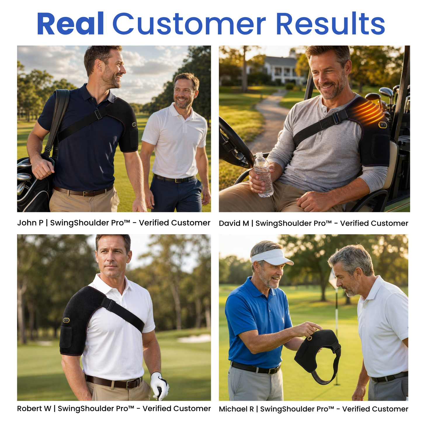 SwingShoulder Pro™ — Golf Shoulder Recovery Wrap