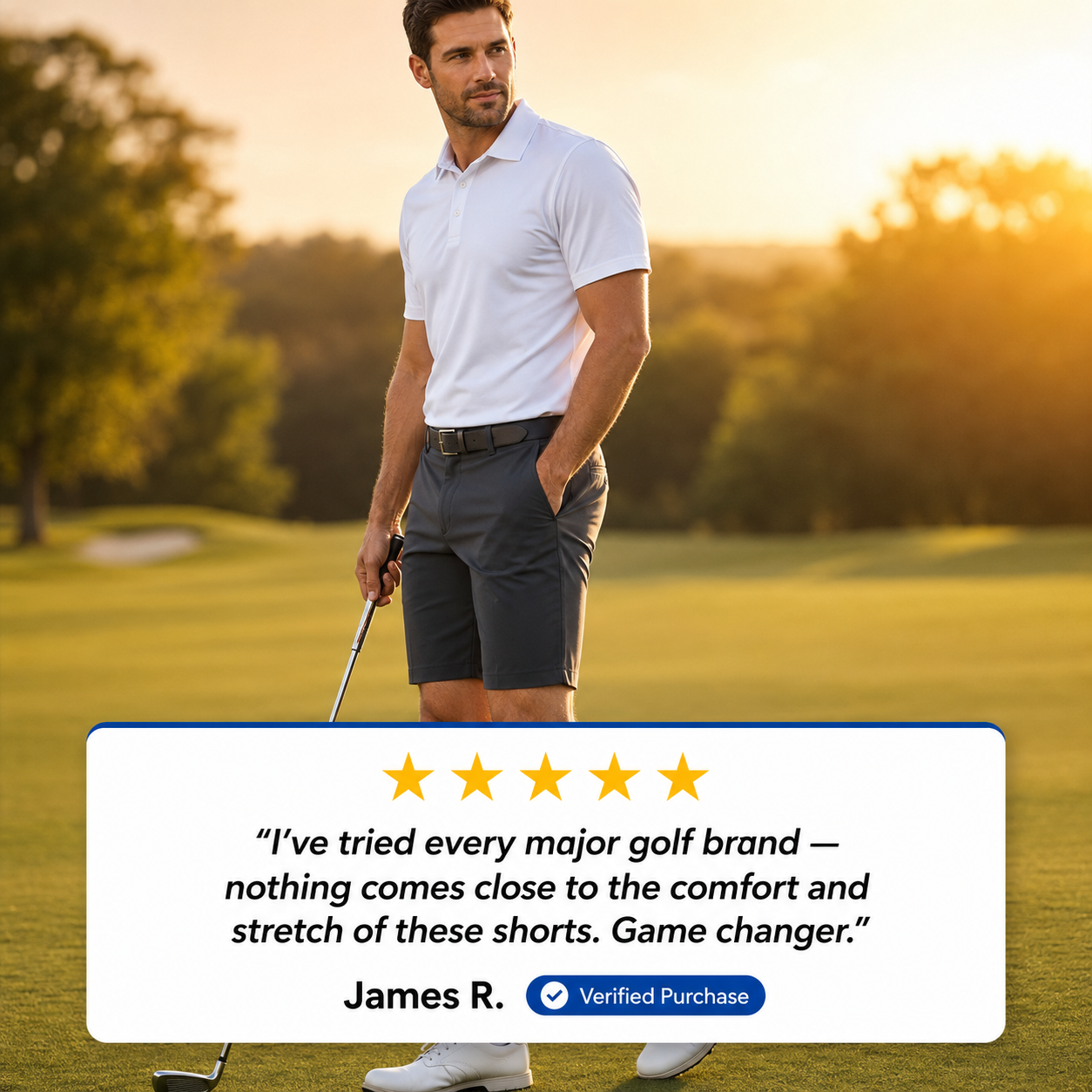 SwingFlex Pro Golf Shorts