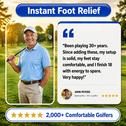 Back9Relief™ - Golf Insoles for Pain-Free 18 Holes