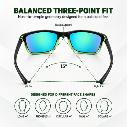 Golf Ball Finding Glasses — Polarized Contrast Lens