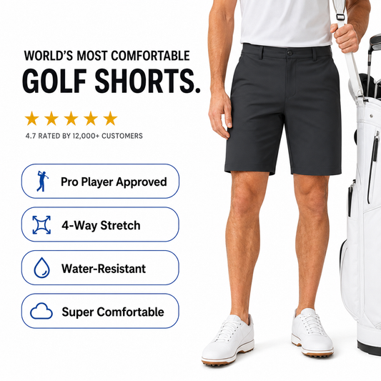 SwingFlex Pro Golf Shorts